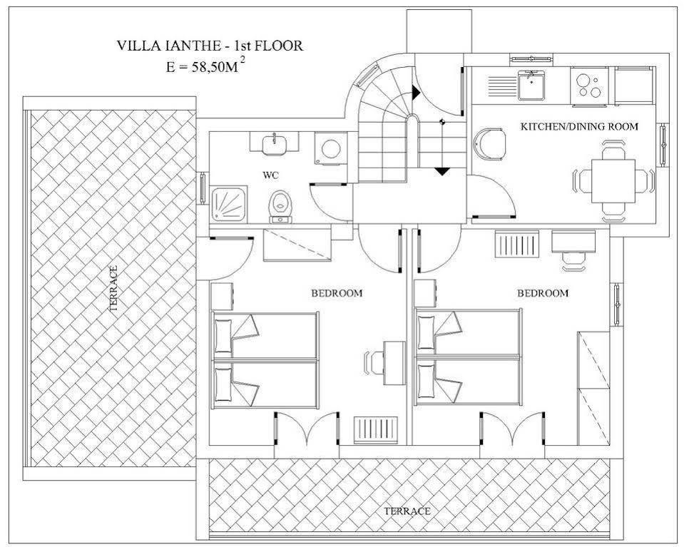 Livathos  Korallis Villas מראה חיצוני תמונה